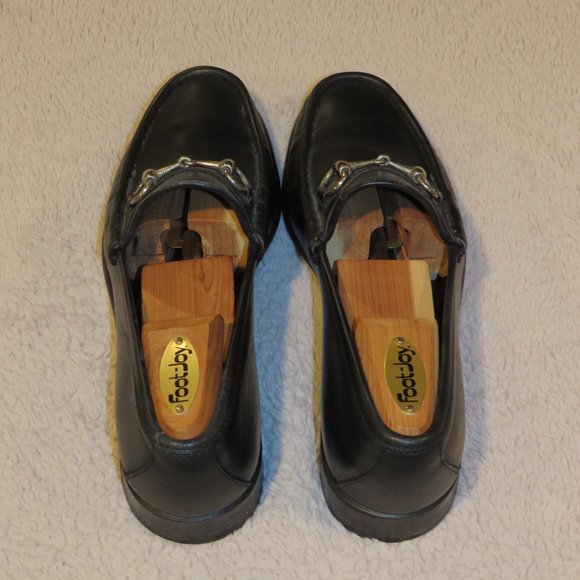 Gucci Tom Ford Era Black Calf Leather Horse Bit Loafers 8D main image 10